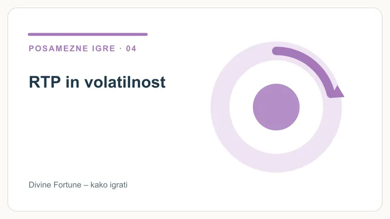 RTP in volatilnost – Divine Fortune – kako igrati