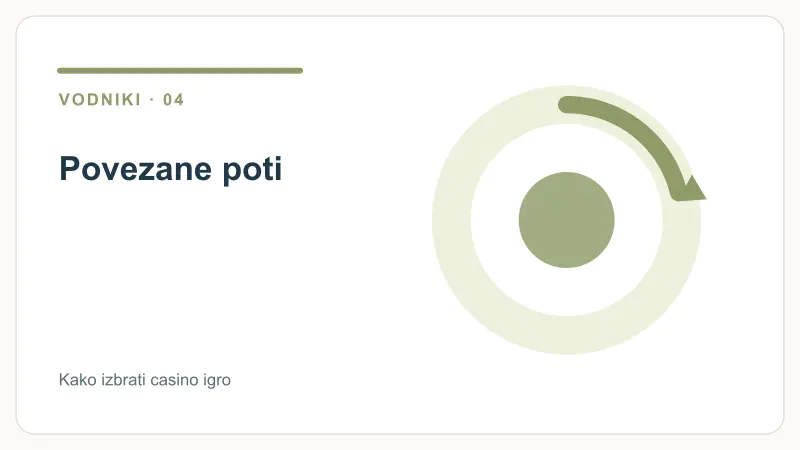 Povezane poti – Kako izbrati casino igro