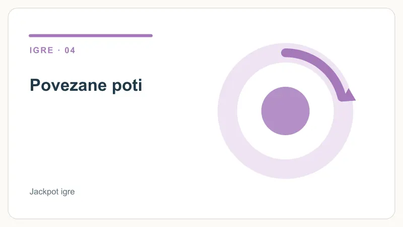 Povezane poti – Jackpot igre