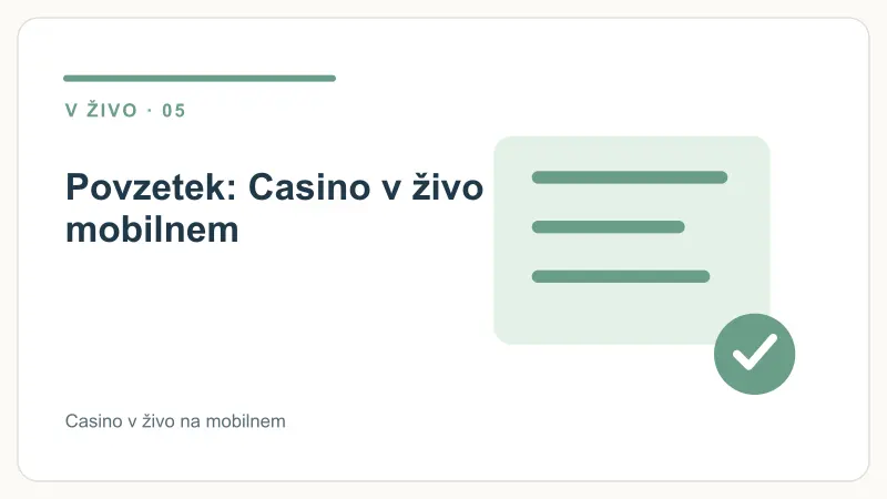 Povzetek: Casino v živo na mobilnem – Casino v živo na mobilnem