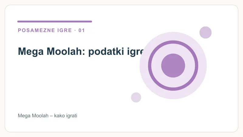 Mega Moolah: podatki igre – Mega Moolah – kako igrati