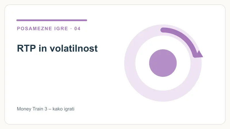 RTP in volatilnost – Money Train 3 – kako igrati