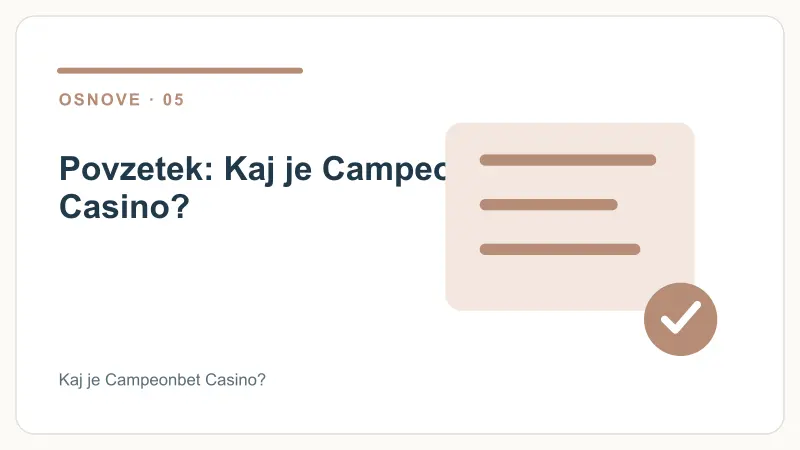 Povzetek: Kaj je Campeonbet Casino? – Kaj je Campeonbet Casino?