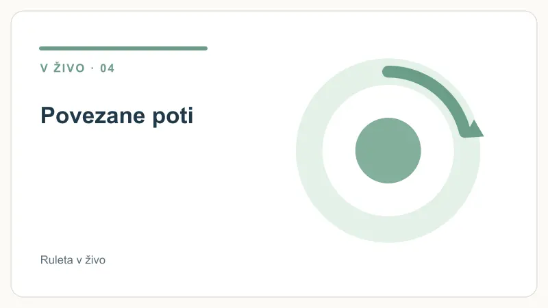 Povezane poti – Ruleta v živo