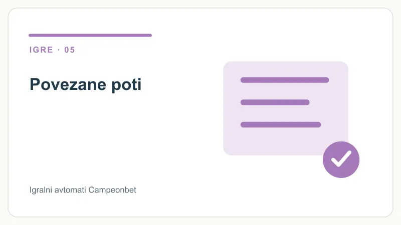 Povezane poti – Igralni avtomati Campeonbet